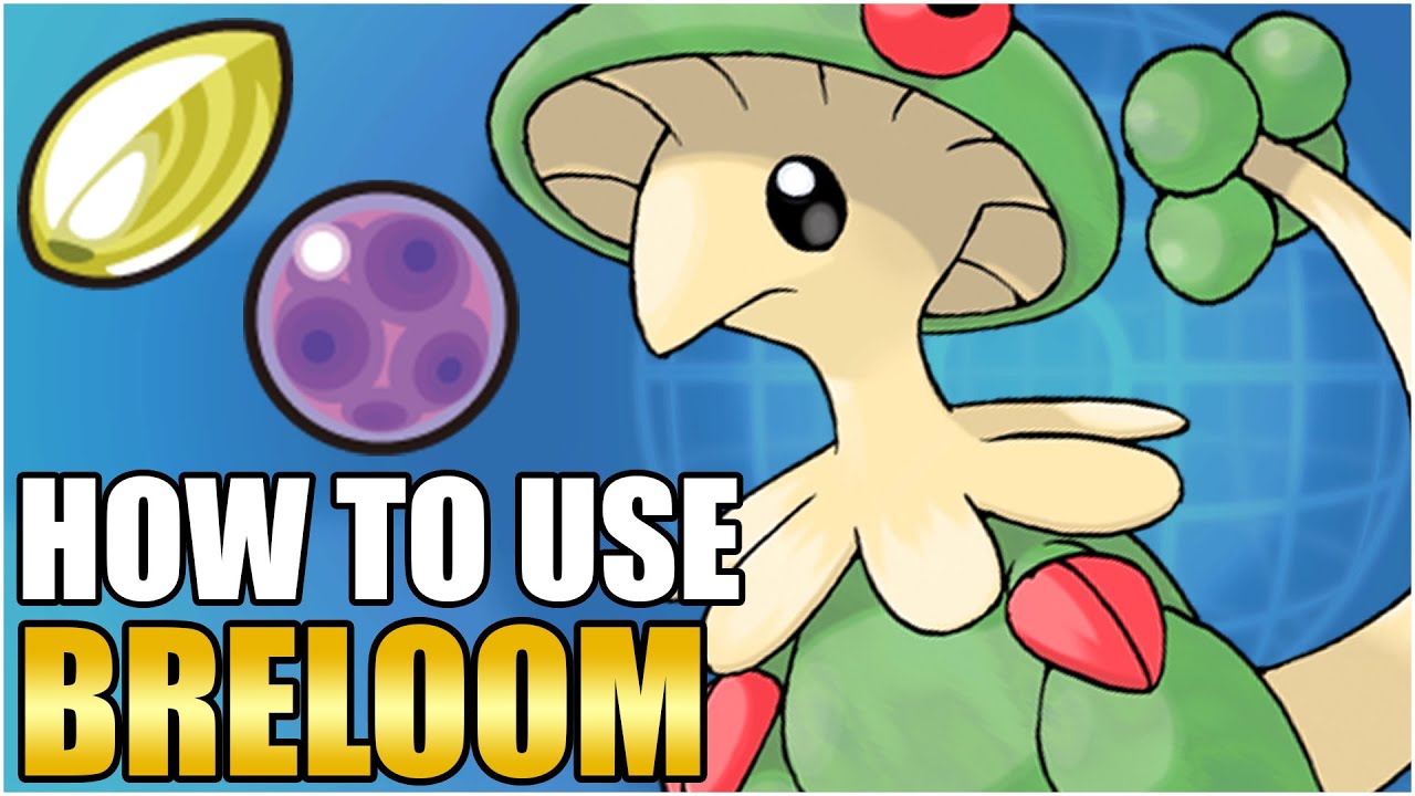 Best Breloom Moveset Guide - How To Use Breloom Competitive VGC Pokemon Scarlet and Violet