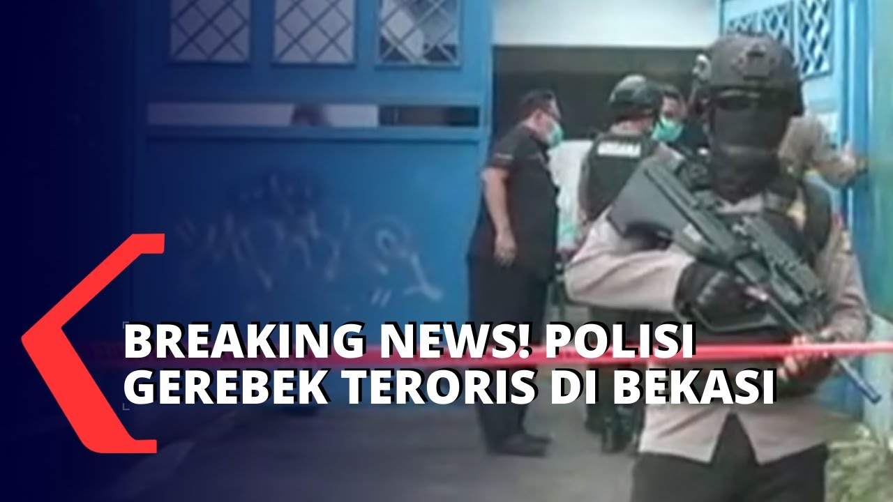 BREAKING NEWS! Penggerebekan Terduga Teroris di Kabupaten Bekasi