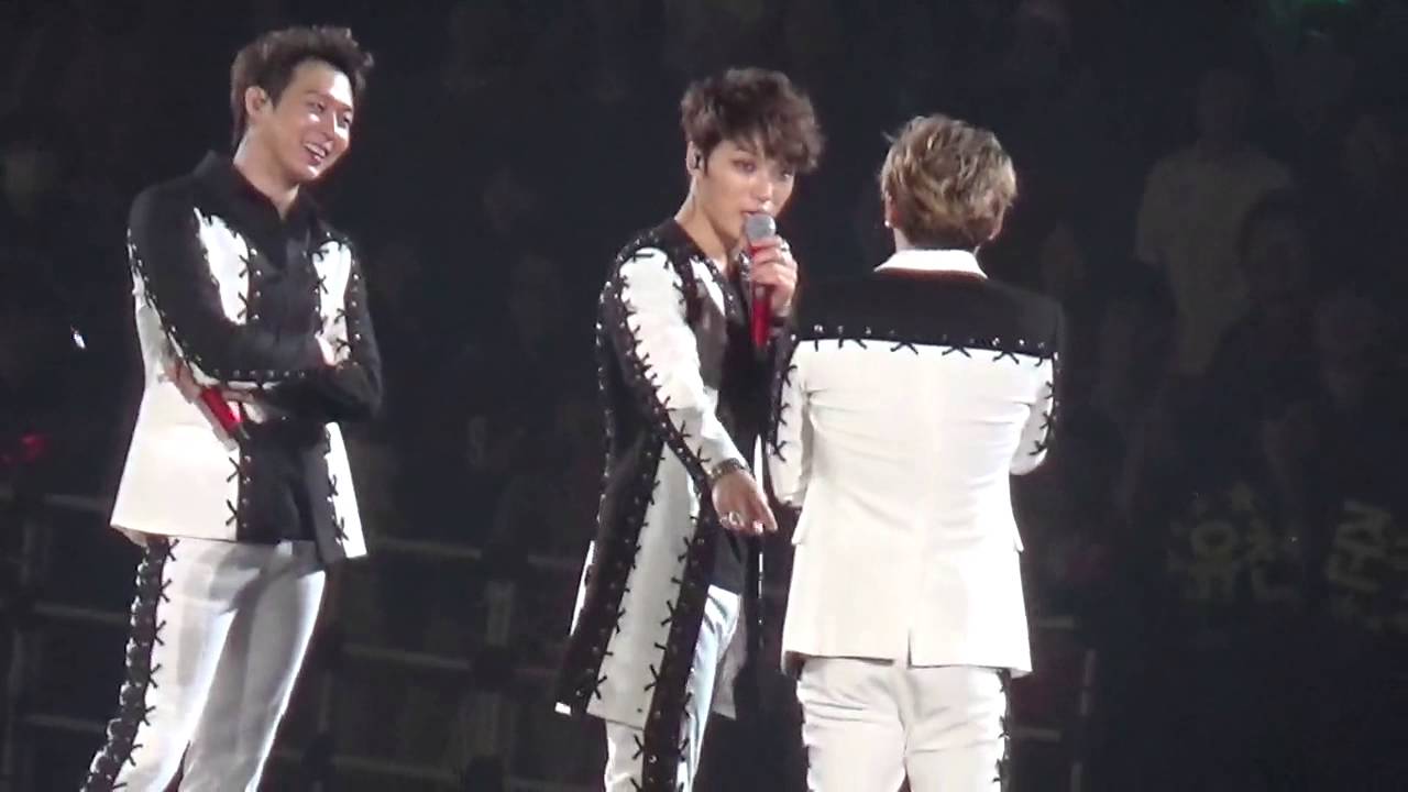 141213 JYJ in Osaka Ment ダメよ〜ダメダメ