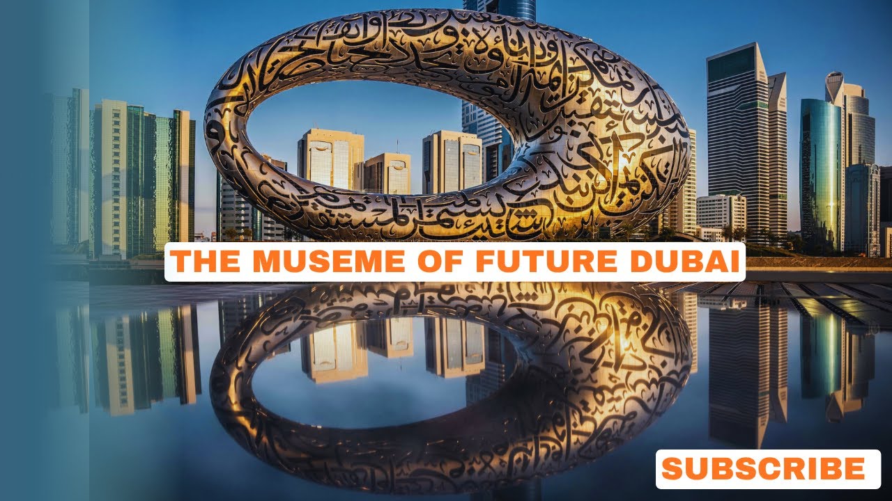 Dubai's MOST FUTURISTIC The Museum of Future at Night in 4K! | 
