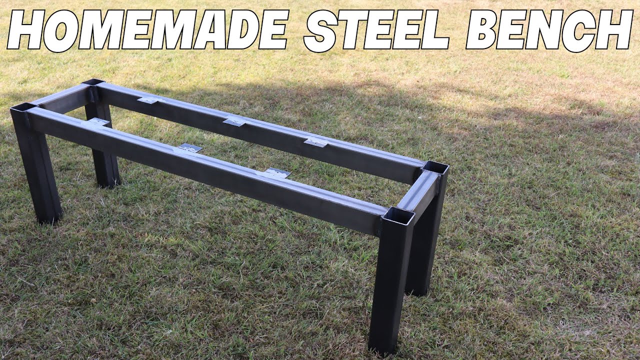 MAKING INDUSTRIAL FURNITURE -  STEEL BENCH
