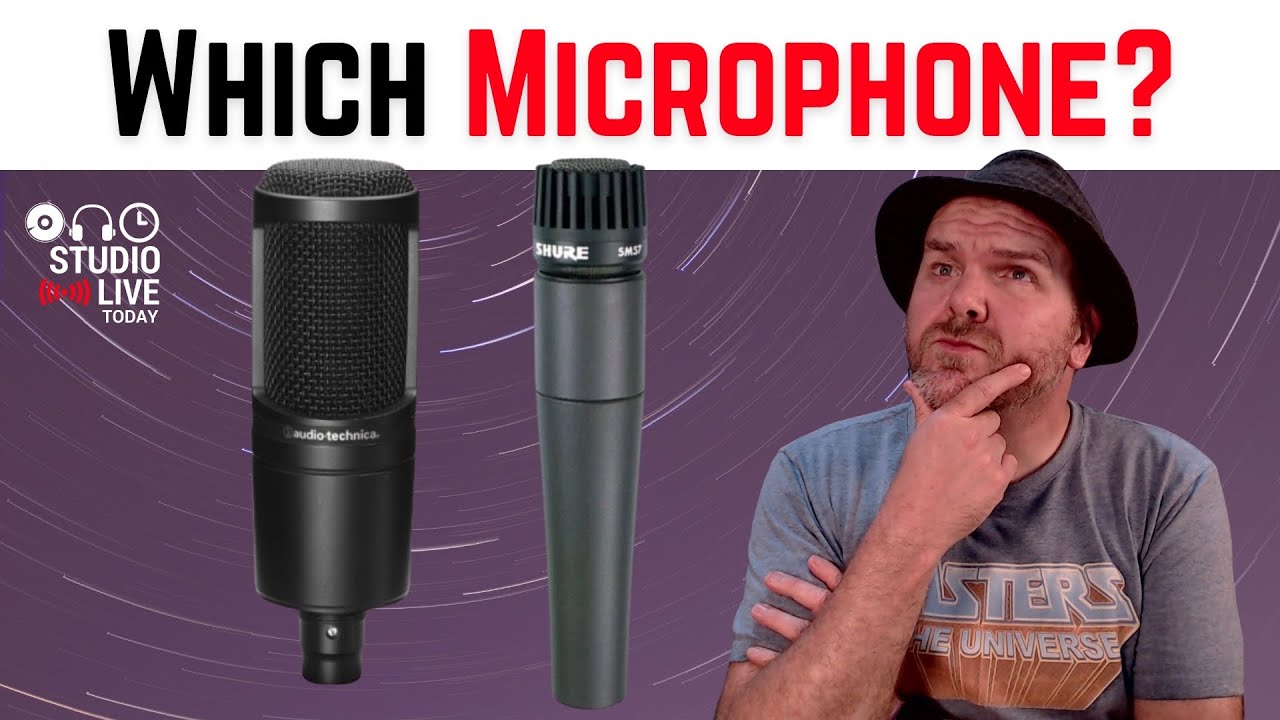 Dynamic vs Condenser | What to consider when choosing a microphone