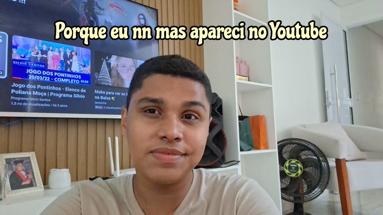 Porque eu não mas apareci no Youtube - Explique o motivo por conta que sair da plataforma 