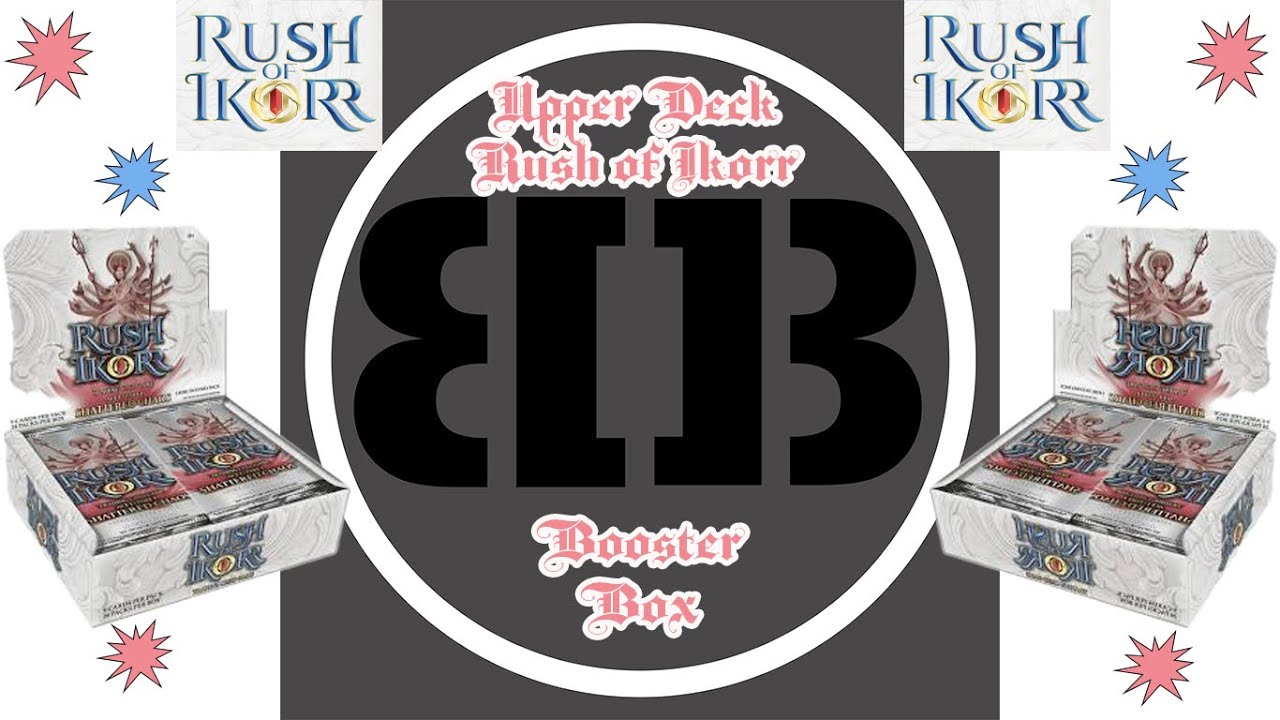 Upper Deck Rush of Ikorr Booster Box - New TCG!
