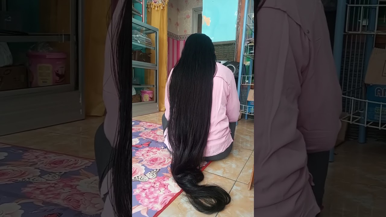 Mainin rambut sebetis