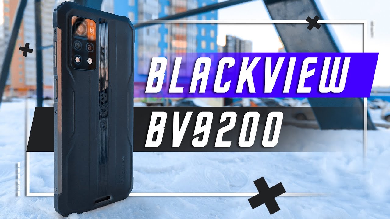 БРОНИРОВАНЫЙ ТОП 🔥 ЗАЩИЩЕННЫЙ СМАРТФОН BLACKVIEW BV9200 120Hz 50 MP Helio G96  IP68/IP69K