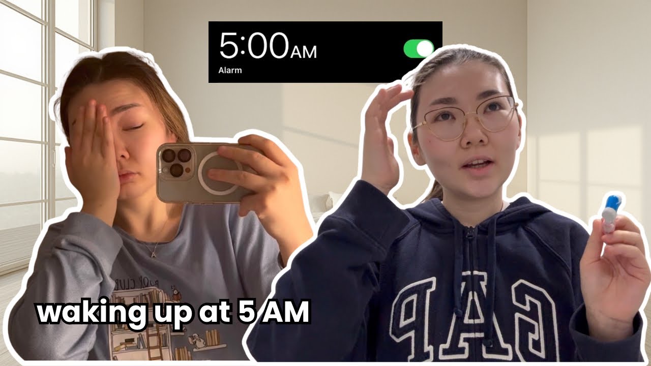 WAKING UP AT 5 AM EVERYDAY