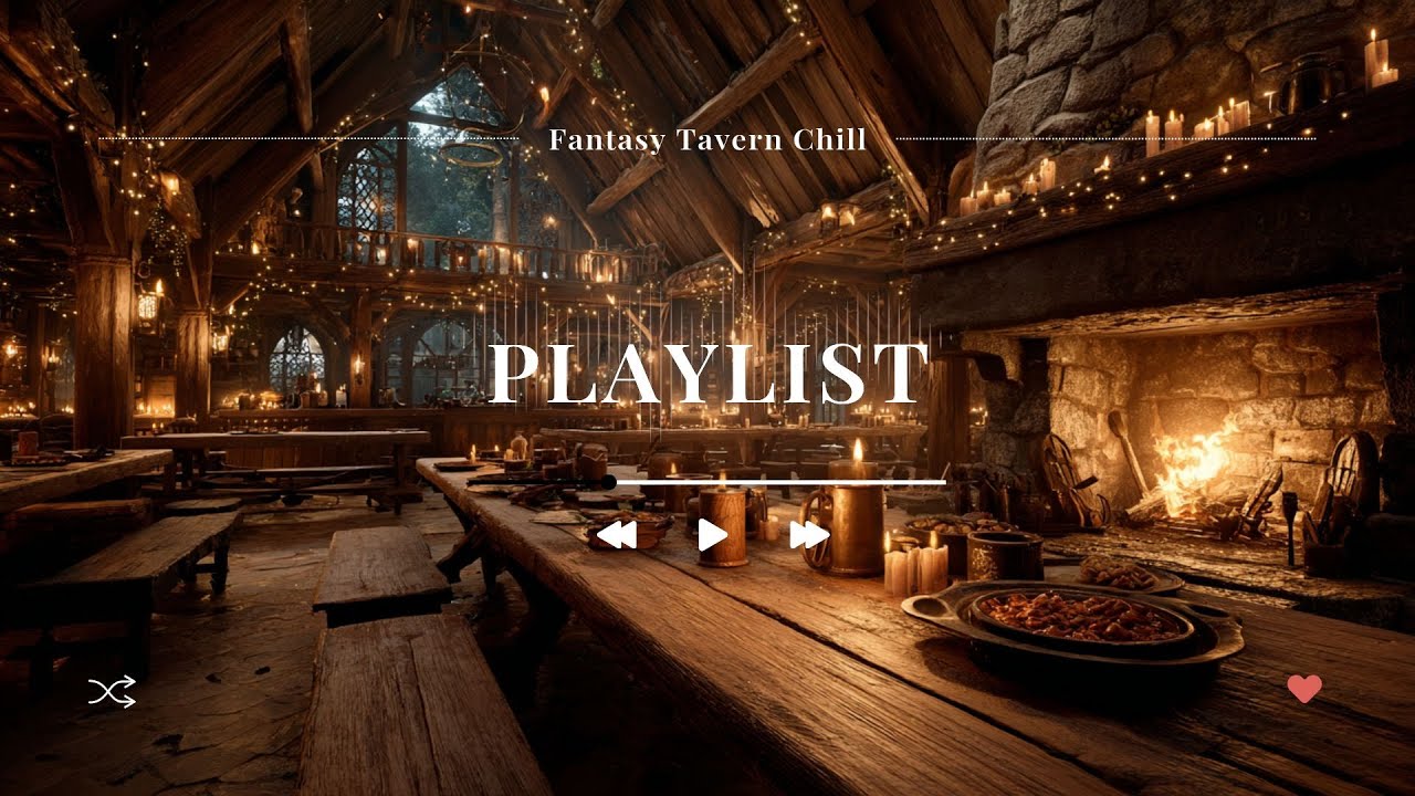 Fantasy Tavern Chill | 중세 술집 BGM 플레이리스트 (RPG / D&D / Relax)