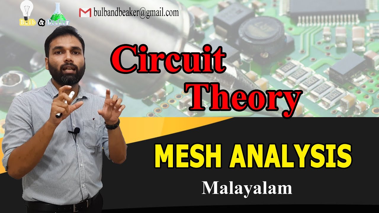 Mesh Analysis | Circuit Theory | Malayalam |