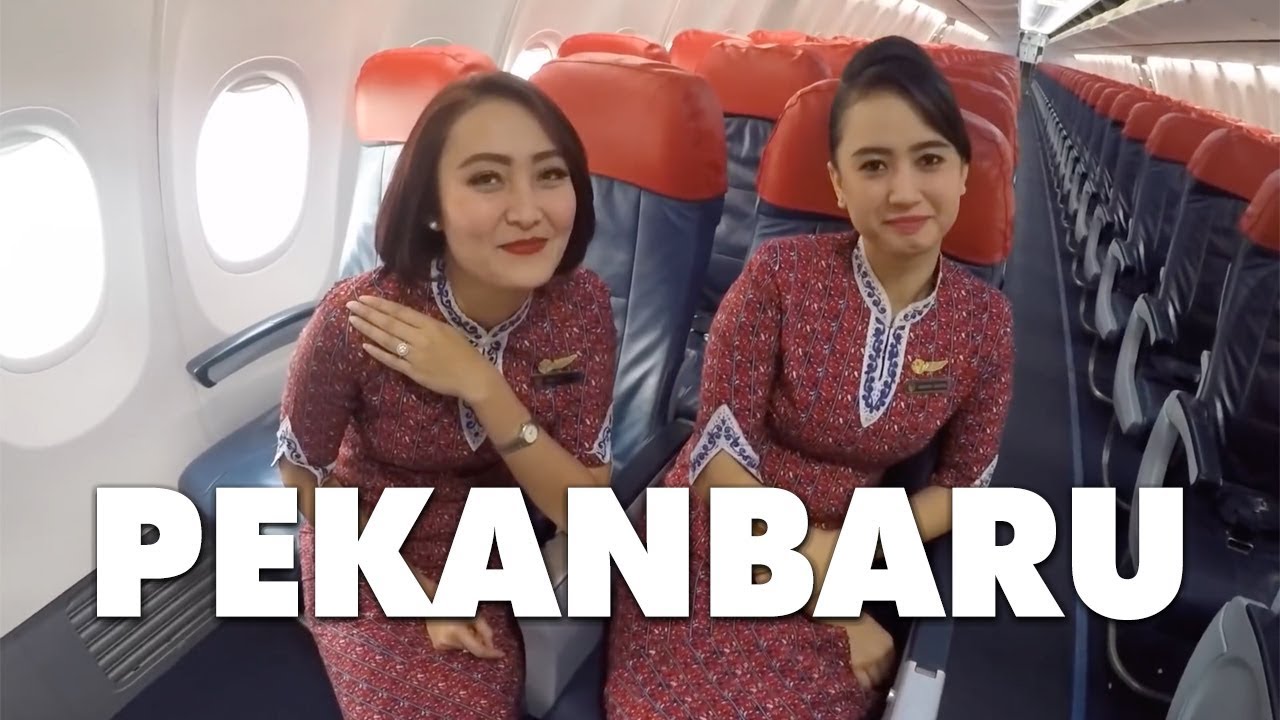 Cockpit View - Landing @ Sultan Syarif Kasim II, Pekanbaru
