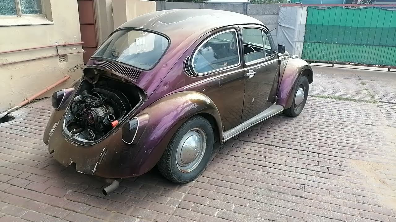 Test driving my new VW Beetle project