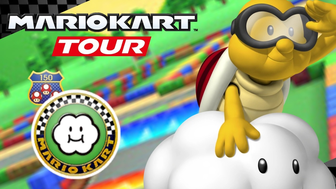 Mario Kart Tour Mario Tour Lakitu Cup Gameplay 