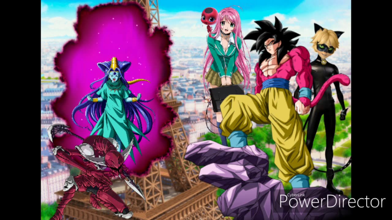 Qhps si goku gt viagaba al mundo de ladybug parte 1