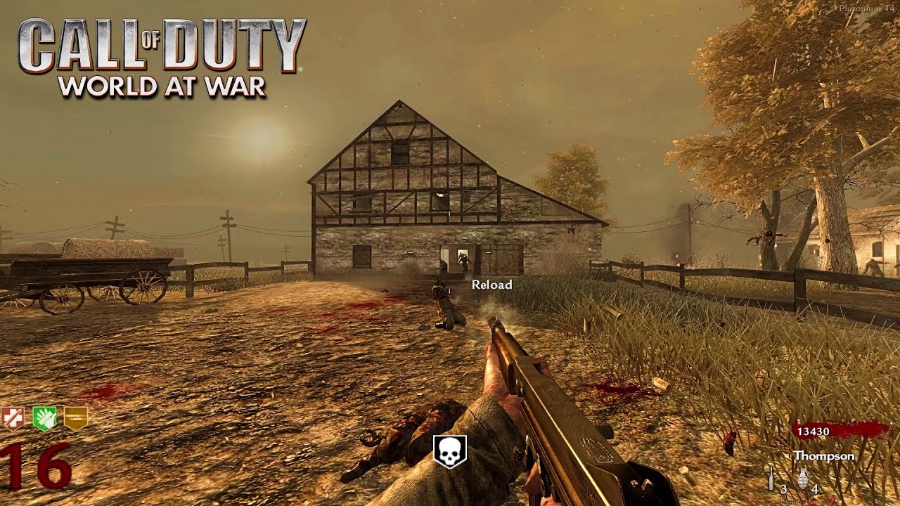 VERRÜCKT... BUT IS A FARM? (NAZI ZOMBIE FARM | WORLD AT WAR Custom Map)