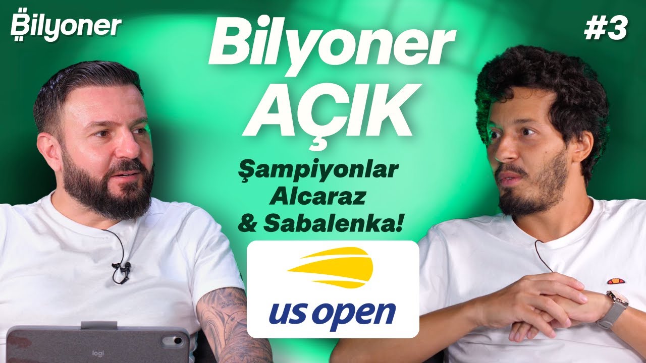 🎾📲💻 #usopen'da şampiyonlar Alcaraz & Sabalenka! | Aras Yetiş & Emre Yazıcıol #3