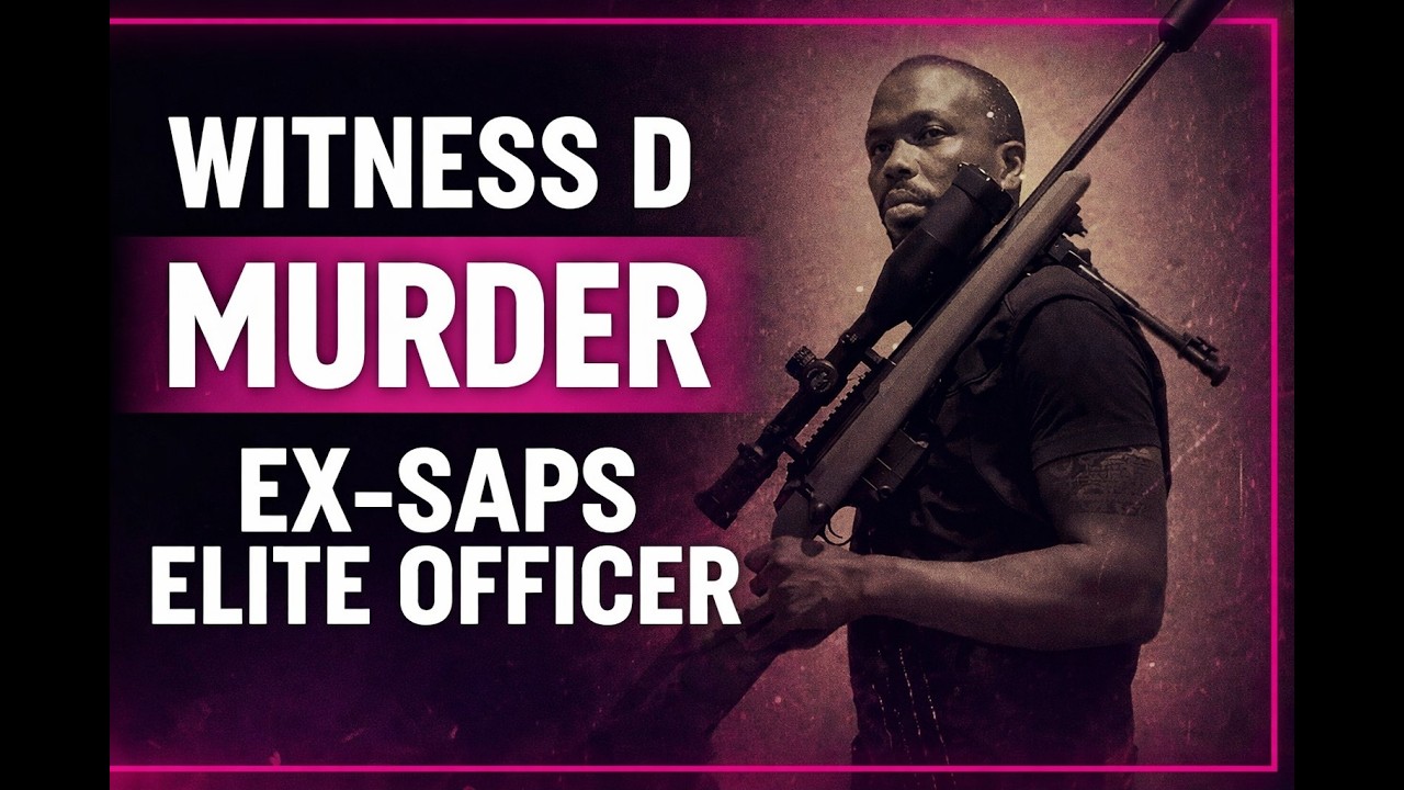 FORMER SAPS SPECIAL TASK FORCE MEMBER ARRESTED FOR WITNESS D MURDER