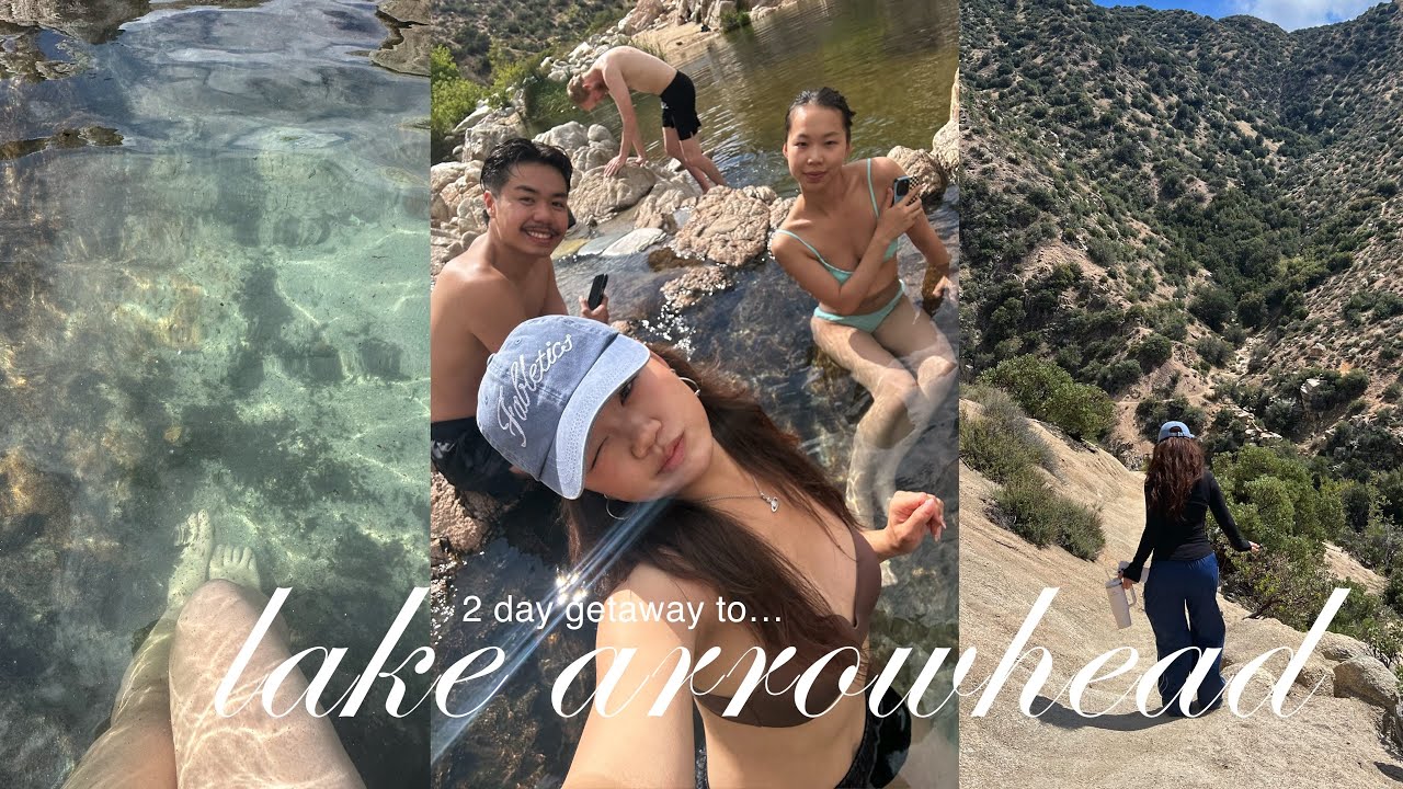 wknd roadtrip getaway 🛣️ *lake arrowhead edition
