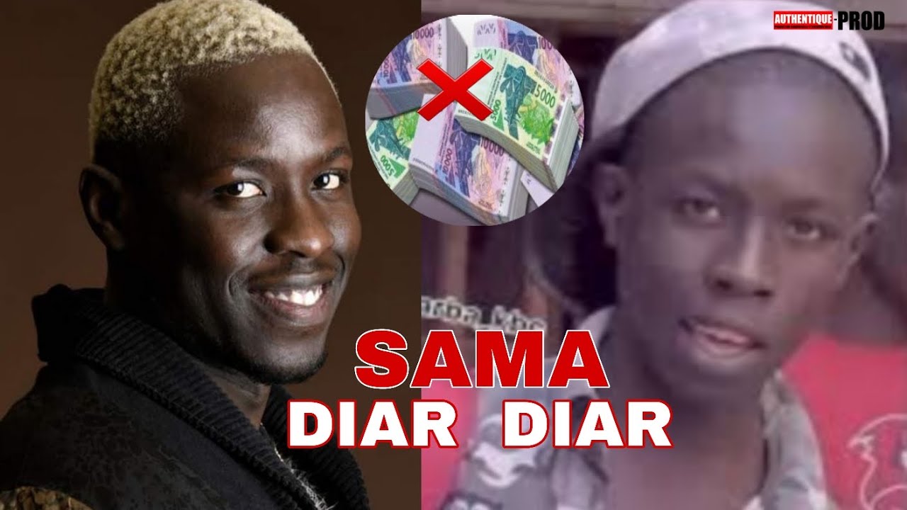PORTRAIT - Baba Ndiaye Dit Ngaaka Blindé _ Lima Gana Métti Sama carriér moy Faux billet bi.....