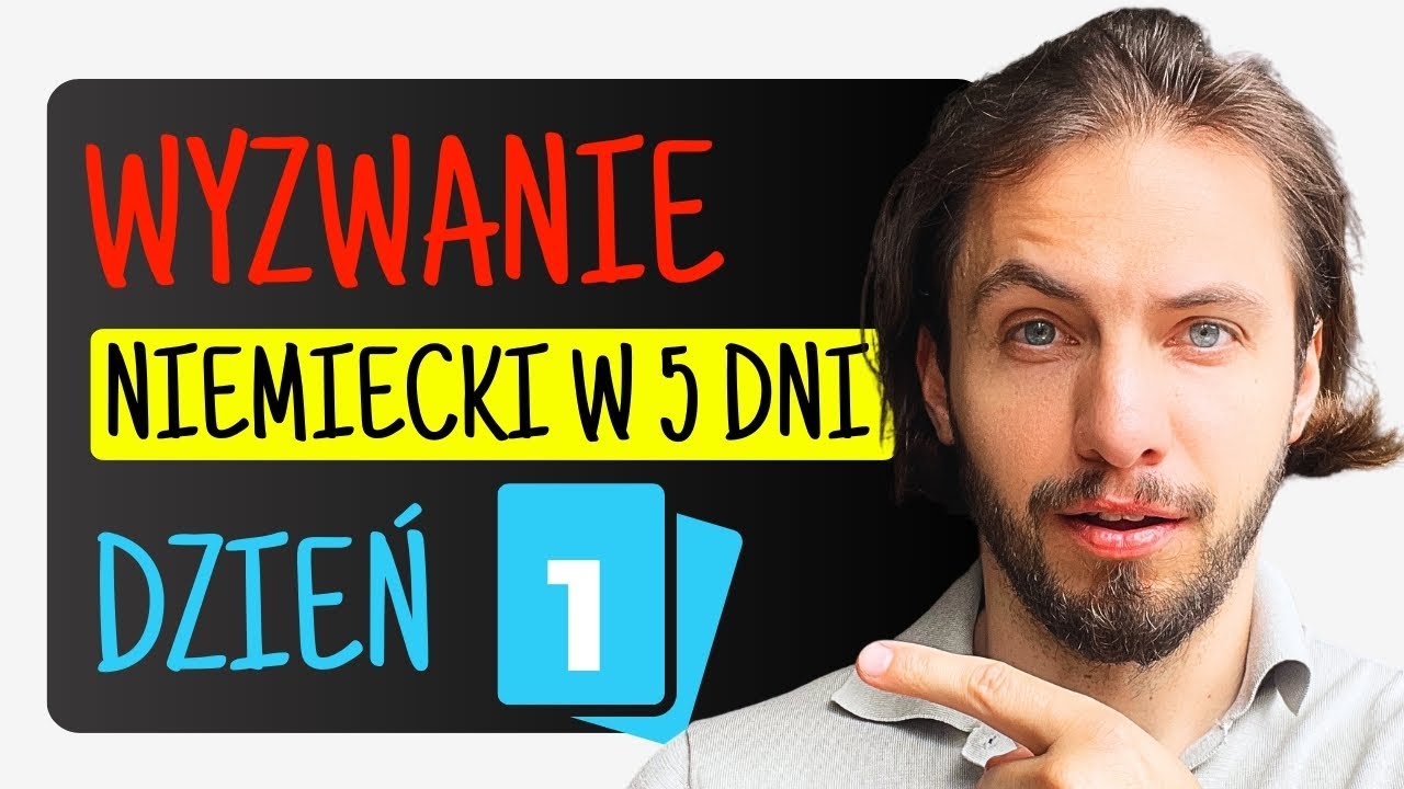 🇩🇪 DARMOWY 5 dniowy kurs niemieckiego na żywo! 🇩🇪 Nauka Niemieckiego