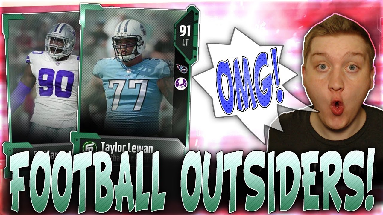 OMG! INSANE PULL!! | FOOTBALL OUTSIDERS ARE HERE.. KINDA! | MUT 18 PACK OPENING