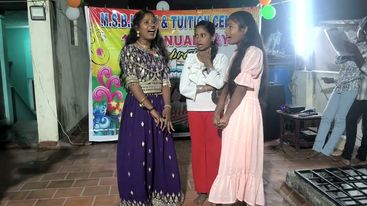 14th Annual day &Republic day celebration 2026.Tamil patru song.