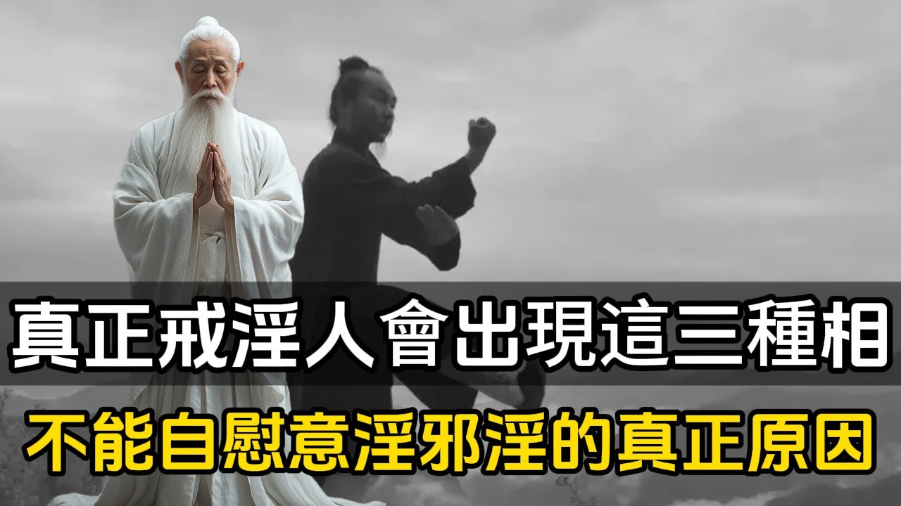真正戒淫的人，就會出現這三種相！不能自慰、意淫、邪淫的真正原因#一禪一故事#禪 #佛 #道 #禪定 #悟道