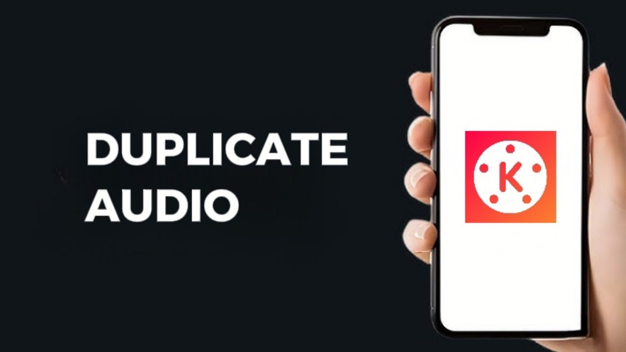 How to duplicate audio on kinemaster