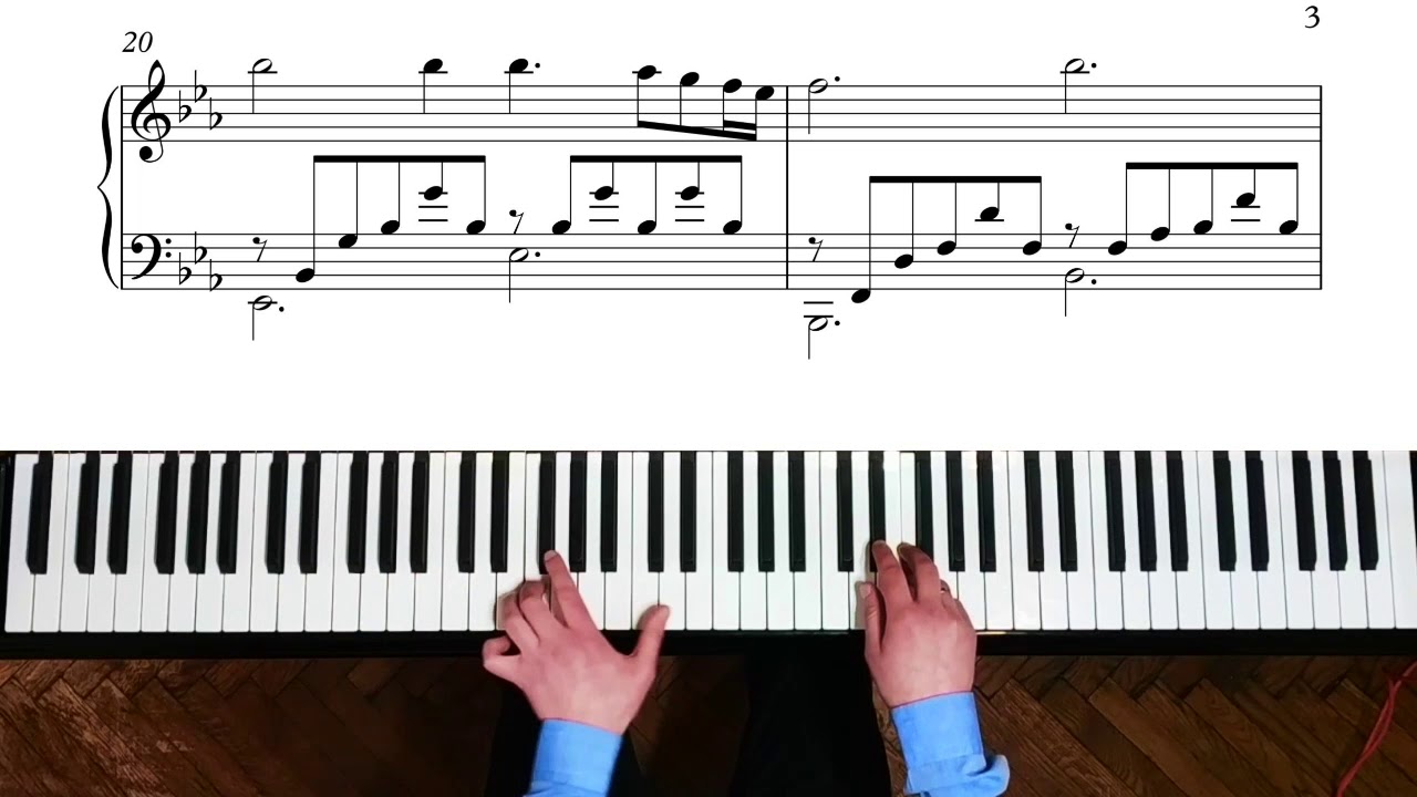 Just As I Am - Advanced Piano Arrangement No. 1 - 150,000pts