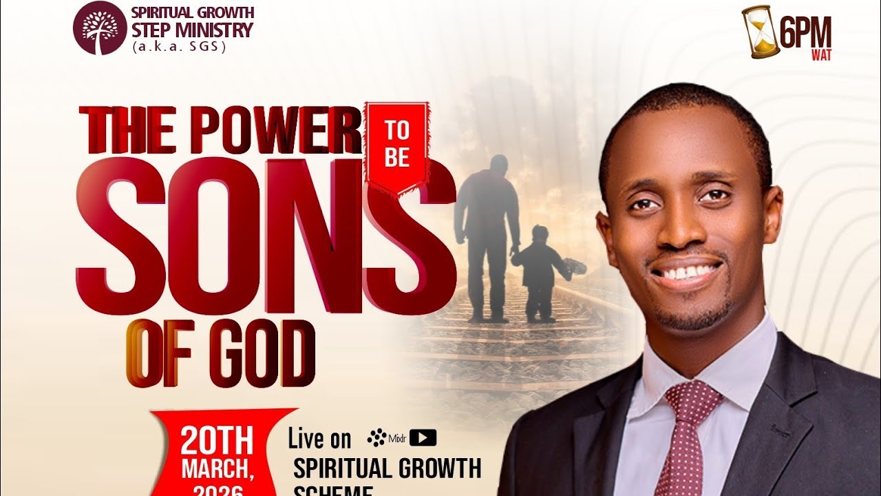 POWER TO BE SONS OF GOD || O'TOMISIN AJILEYE