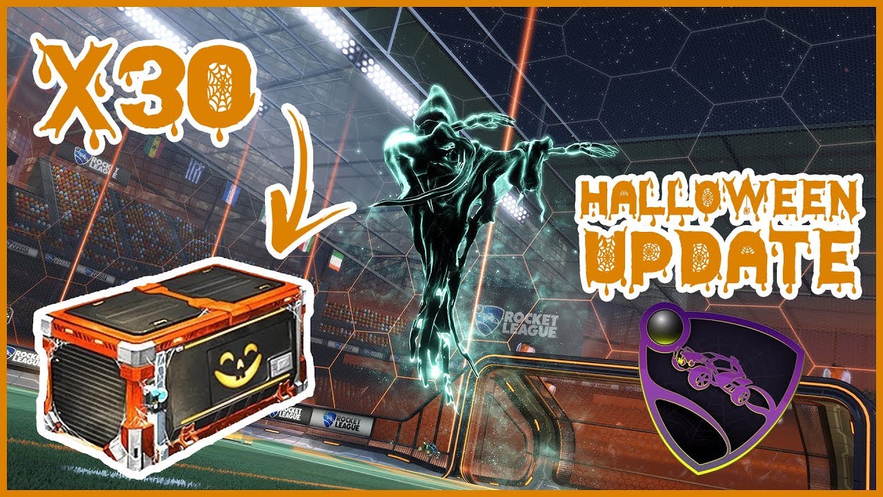 30 HALLOWEEN CRATES OPENING - Rocket League
