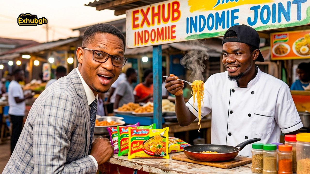 Indomie Trending in Ghana?! 🍜🇬🇭 This Is Why 😳