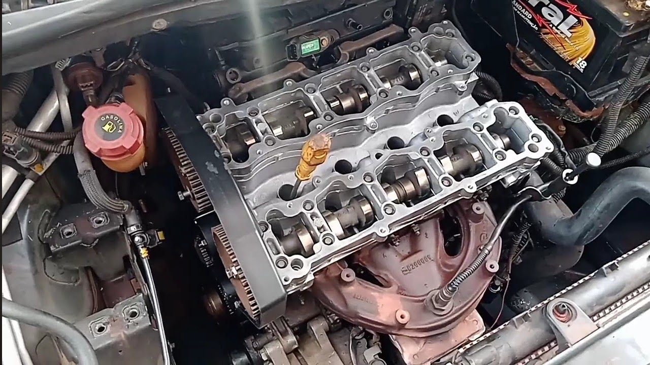 Montagem do cabeçote Citroen C4 e sincronismo da Dentada