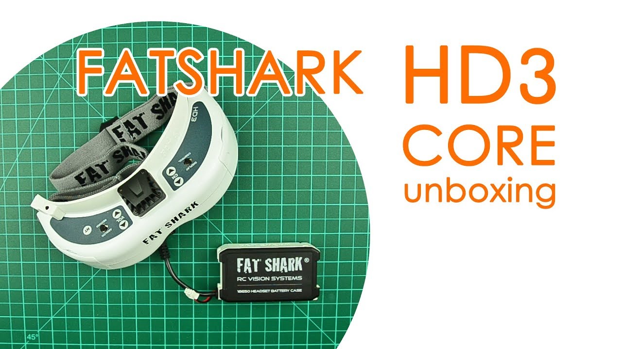 Fatshark HD3 Core unboxing: FPV goggle barebones - BEST FOR LESS