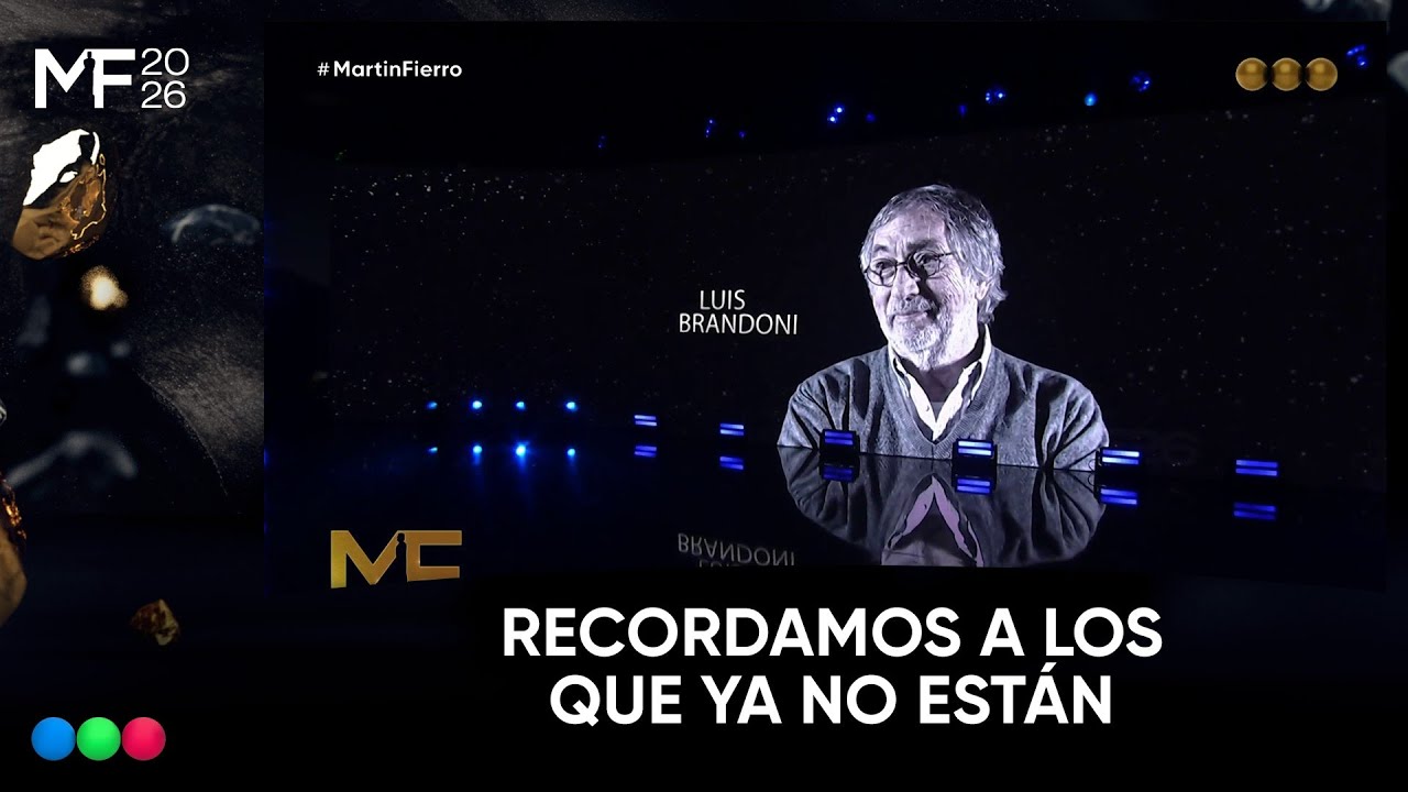 In Memoriam: El sentido homenaje a los que ya no est&aacute;n - Mart&iacute;n Fierro 2026