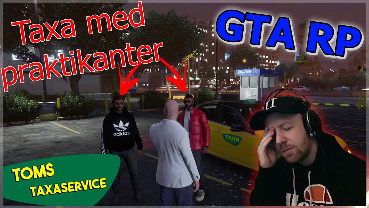 2 mørke praktikanter sendt fra kommunen med i taxaen @ GTA RP Highlights #14 (DANSK)