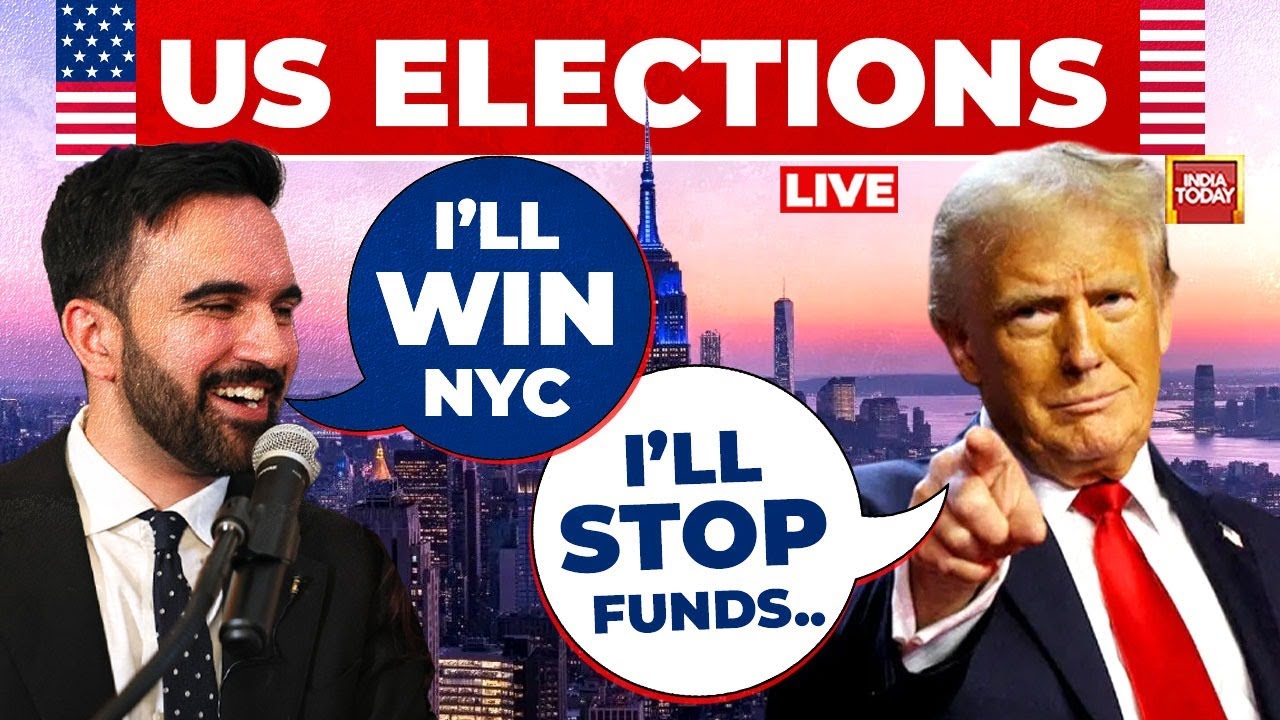 US Election News LIVE Updates | New York Mayor Election 2025 LIVE | New York Polls News | Mamdani