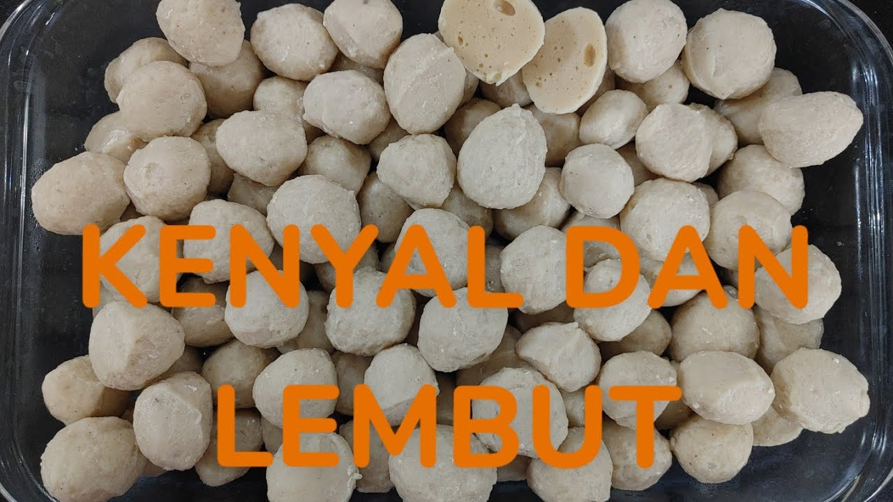Resep Bakso Ayam || Chicken Meatball recipe