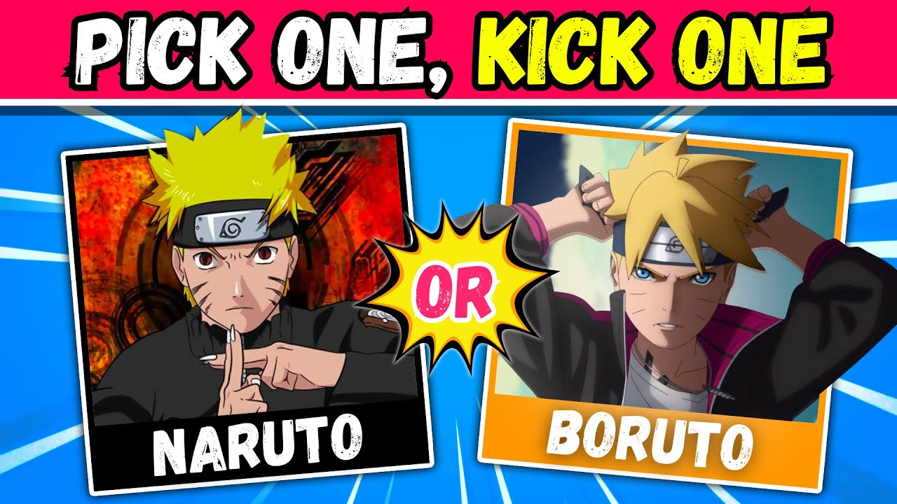 Pick One, Kick One - Most Popular Anime Characters! 🍥⚔️ | Anime Quiz