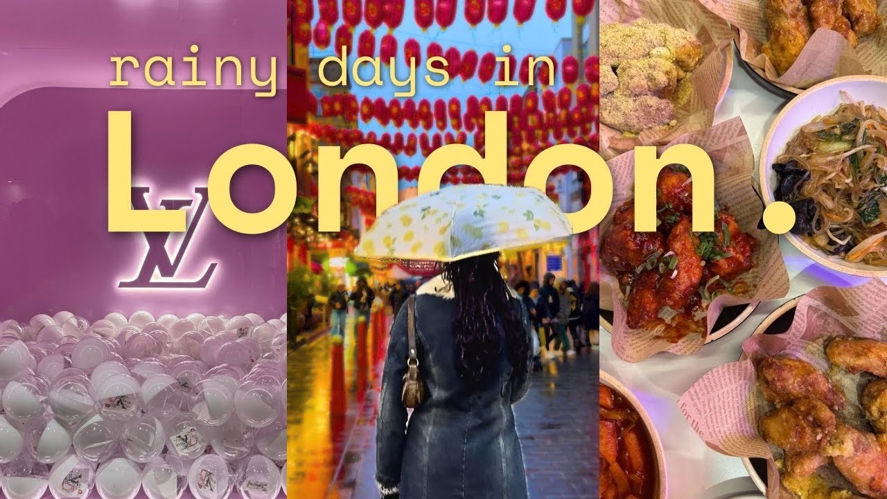A rainy weekend in London | the best pop-ups and street food  🌧️☂️