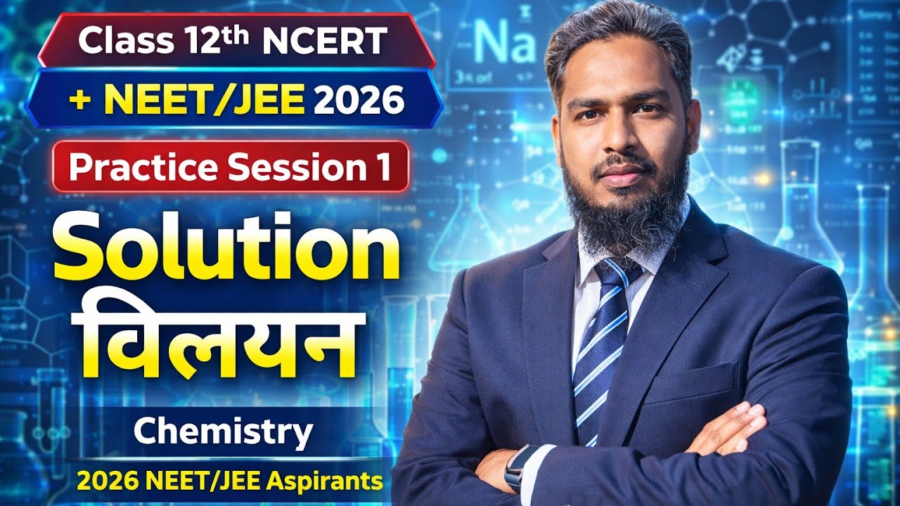 Class 12 Chemistry Solution (विलयन)🔥 | NEET/JEE 2026 Guaranteed Questions | Practice Session 1