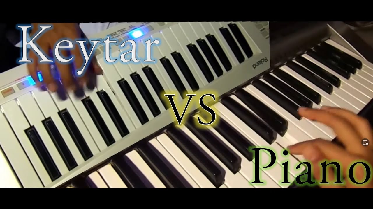 guitar vs piano 1.2 (cover), keytar vs keyboard