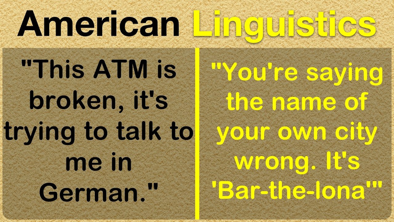 When Americans Discover Other Languages Exist