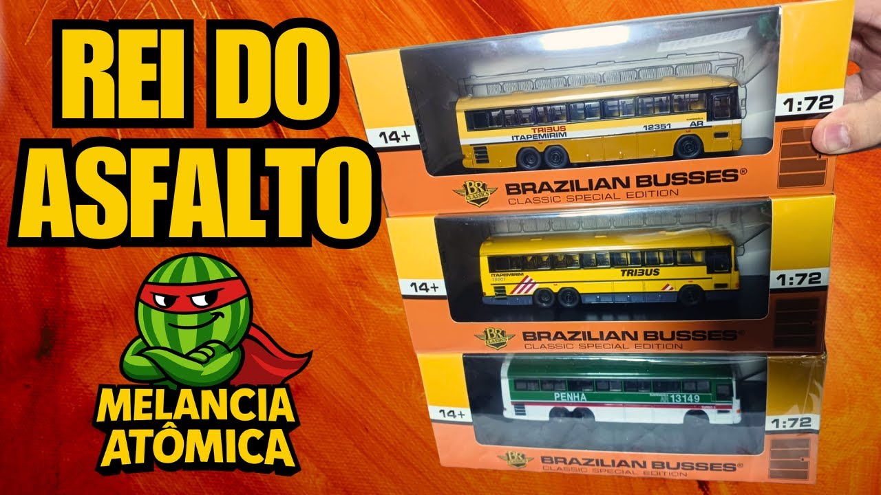 Ônibus TRIBUS da BR Classics – A miniatura que enlouquece os BUSÓLOGOS!