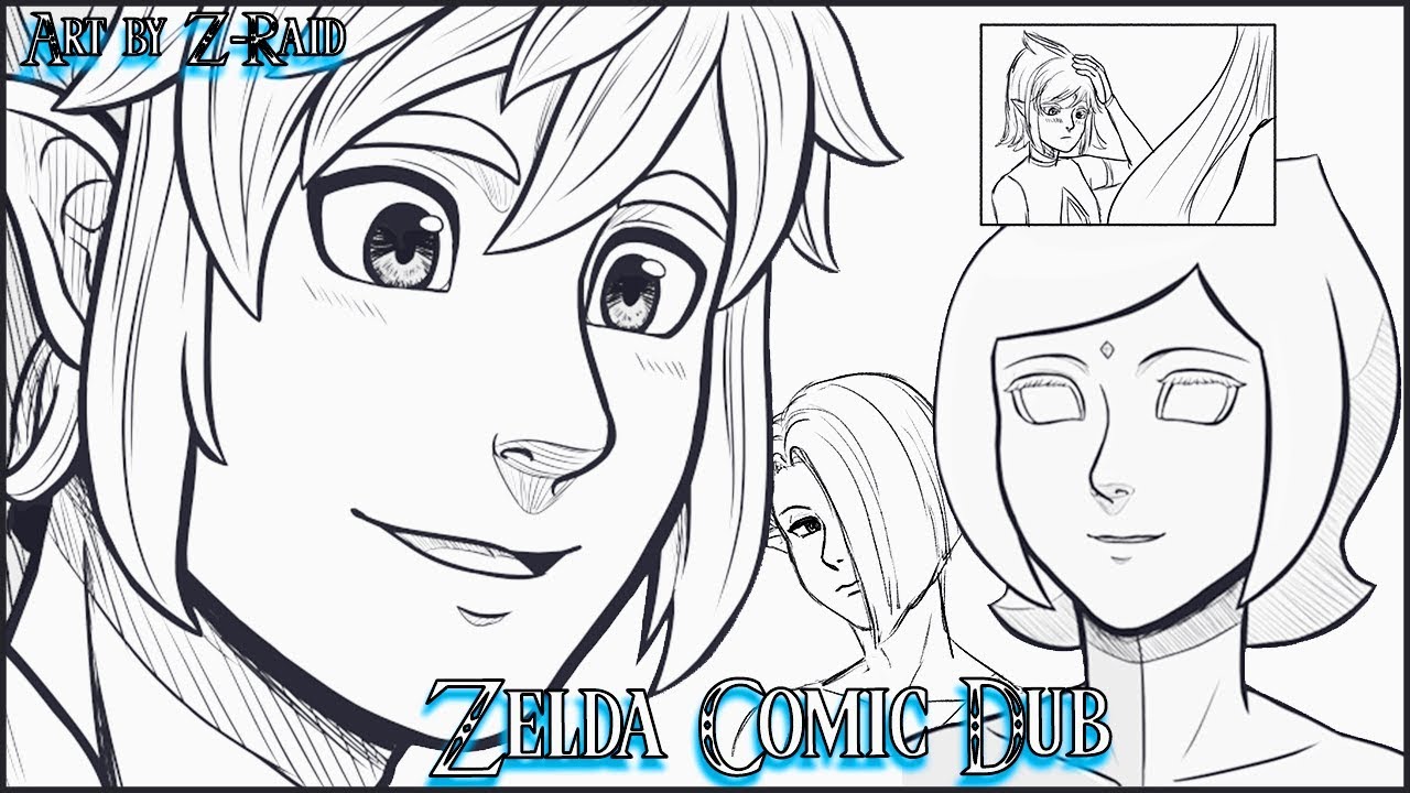 Link's Quest & Fi's Memories | Dance of Blades | By Z-Raid (Zelda Comic Dub)