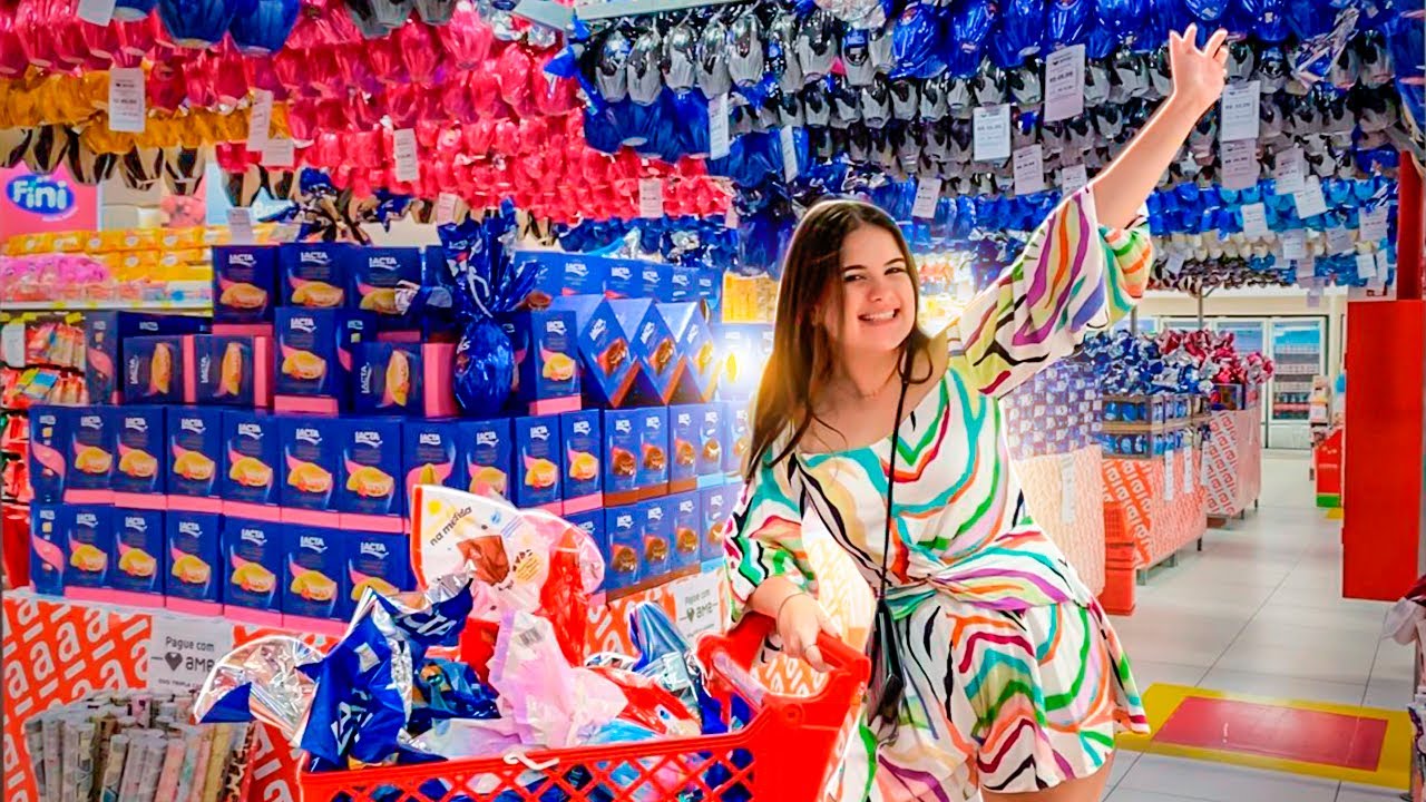 COMPRANDO OVOS de PÁSCOA MAIS LEGAIS da LOJA ! CAROL TEIXEIRA