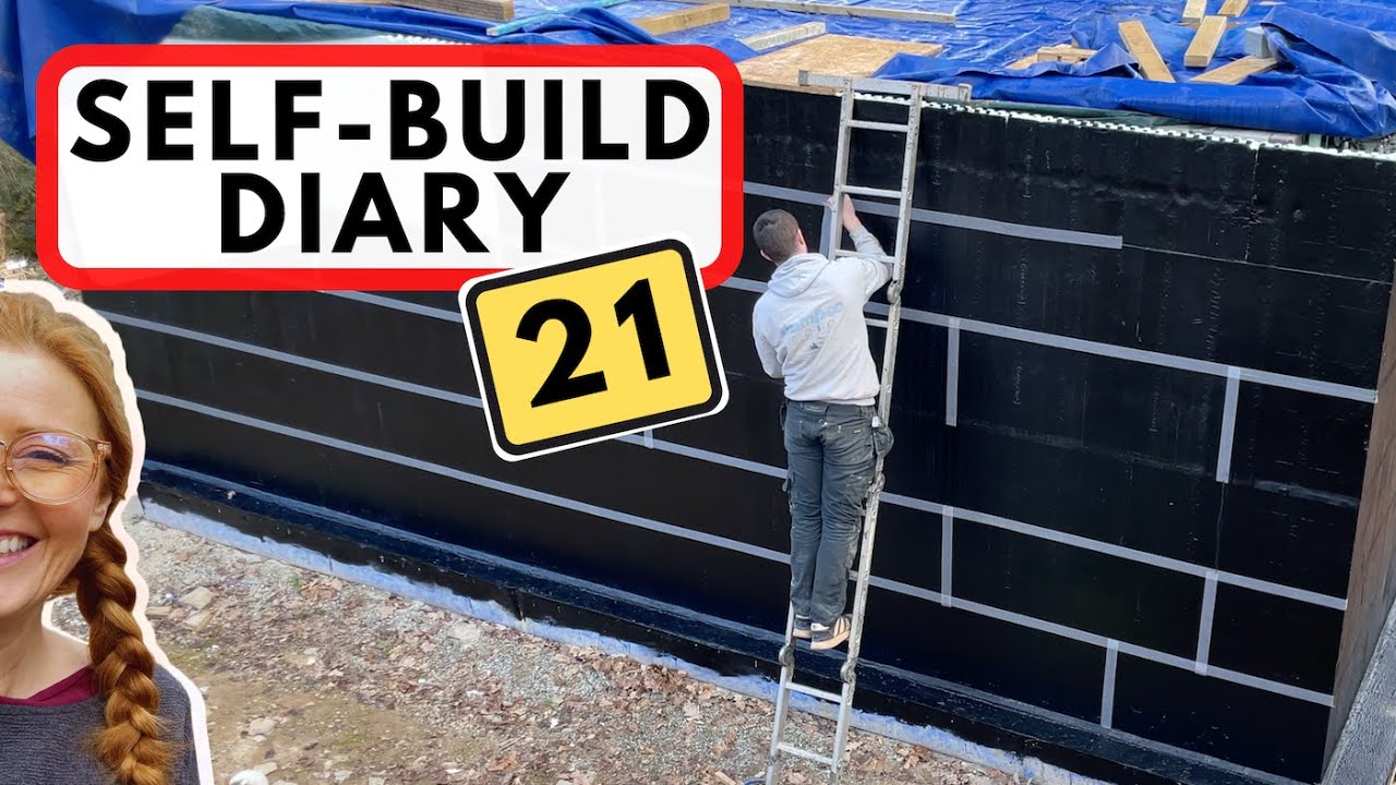 External Waterproofing and Tanking Nudura ICF - Self Build House 21