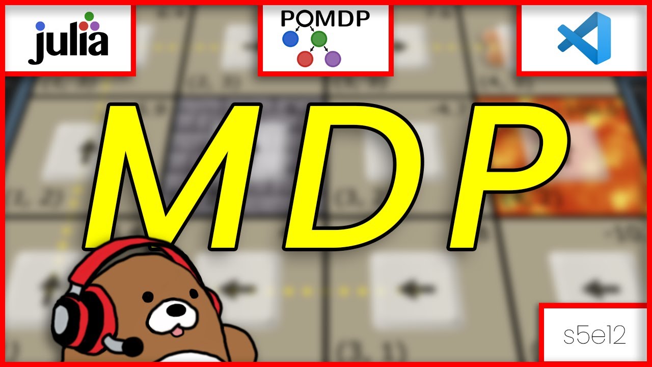 [05x12] Марковский процесс принятия решений (MDP) с POMDPs.jl | Julia Reinforcement Machine Learning