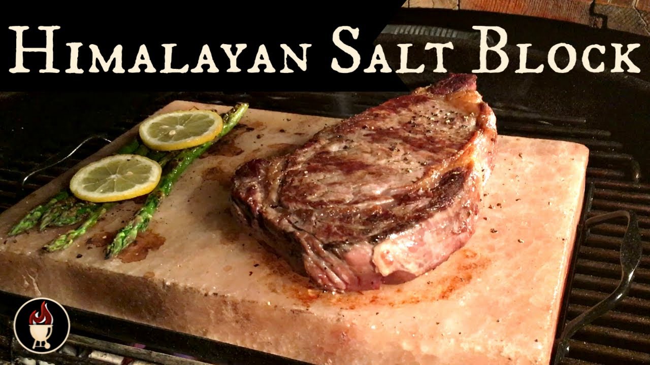 Grilling With A Himalayan Salt Block | Steak Cooked On A Salt Tile