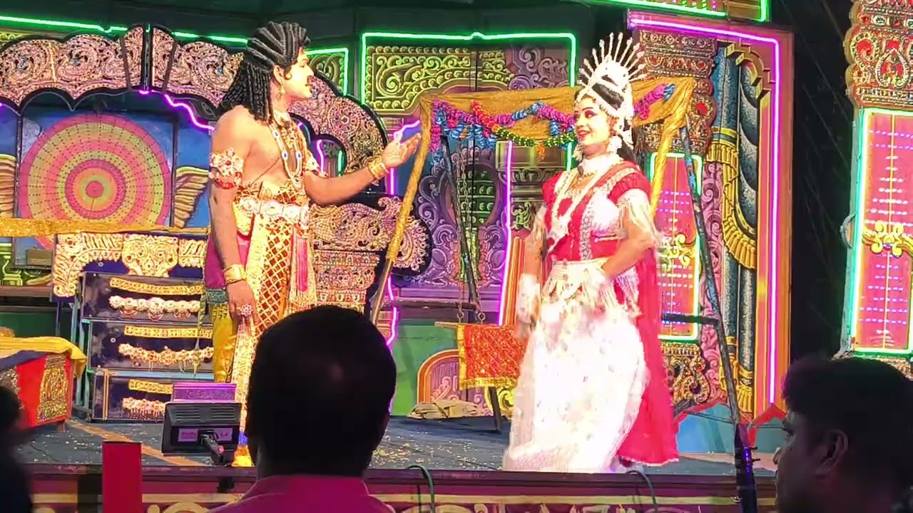 ಓ ಪ್ರಿಯತಮೆ ಓಹೋ ಪ್ರಿಯತಮೆ ಏತಕೆ ಈ ಕರೆ ಯುಗಳ ಗೀತೆ #dakshayagna #abhimanyu #chandrama #vasundara #love 