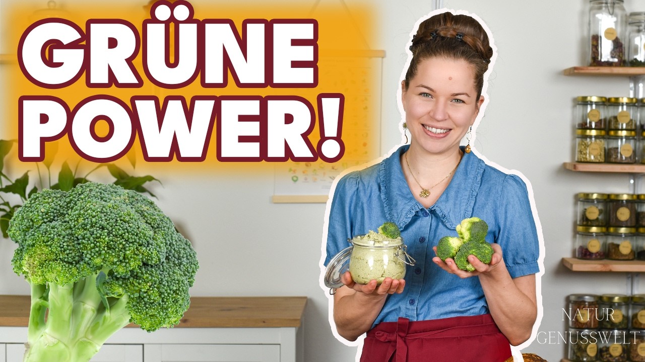 Brokkoli Aufstrich selber machen &ndash; v&ouml;llig untersch&auml;tzt, lecker & gesund! 🥦